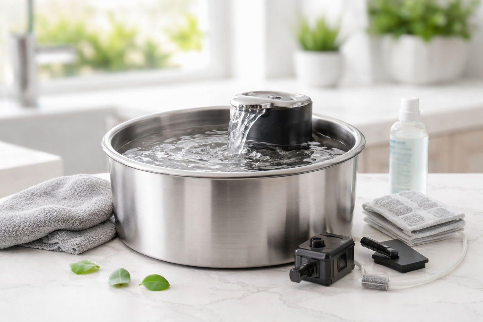 Действительно ли безопасно пить воду из фонтанчика для вашего питомца?